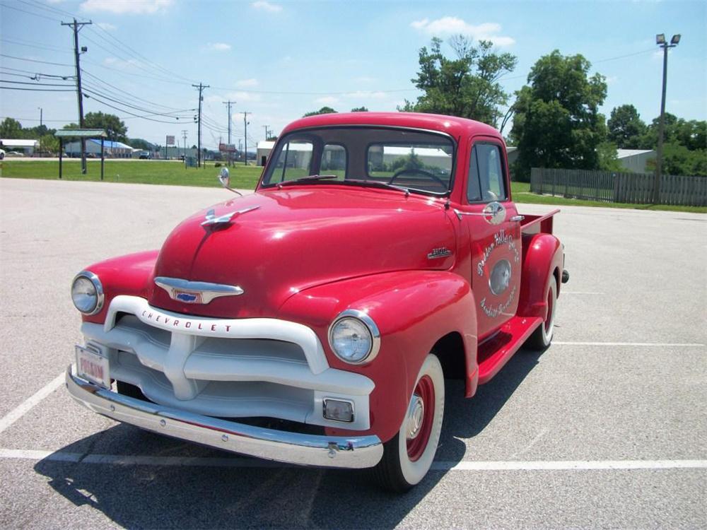 1954 CHEVROLET 3100 CUSTOM 5 WINDOW PICKUP on Friday @ 03:15 PM