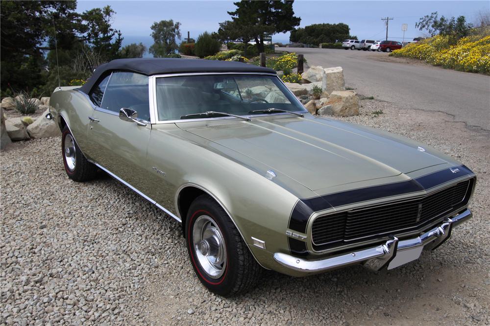 1968 CHEVROLET CAMARO RS CONVERTIBLE