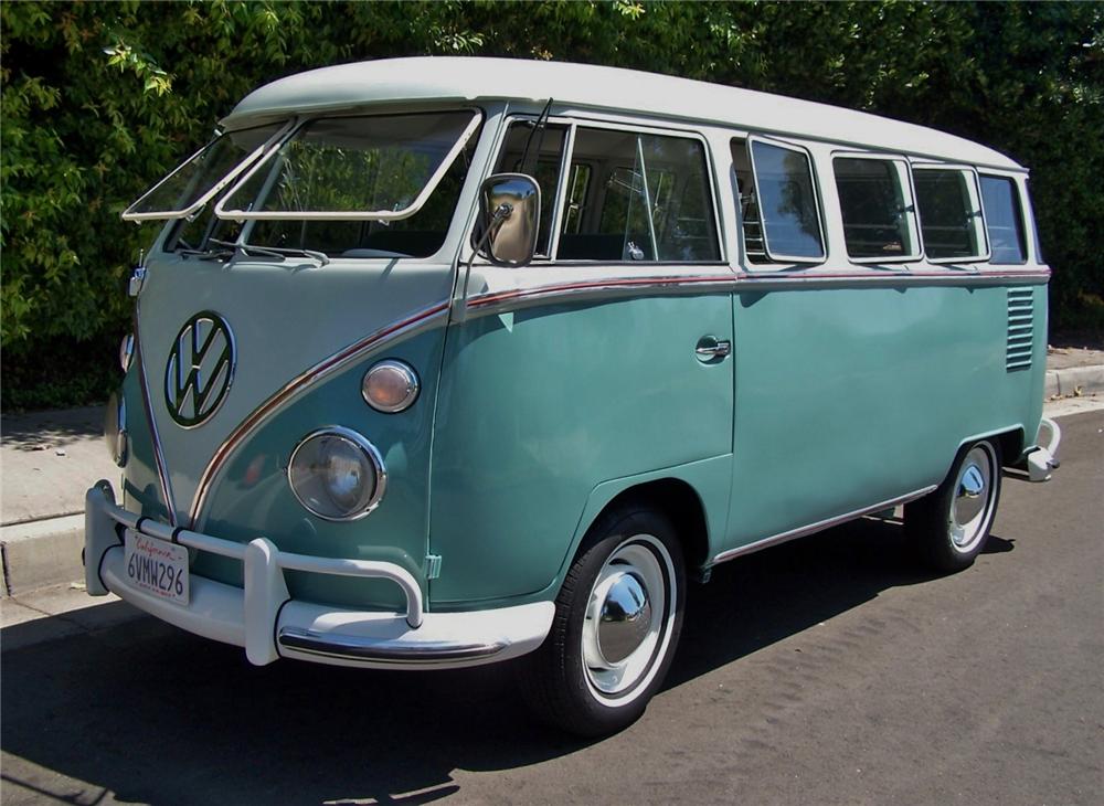1963 VOLKSWAGEN DELUXE MICROBUS 15 WINDOW