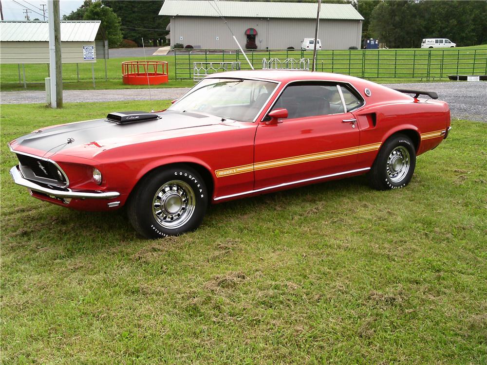 1969 FORD MUSTANG MACH 1 428 CJR FASTBACK