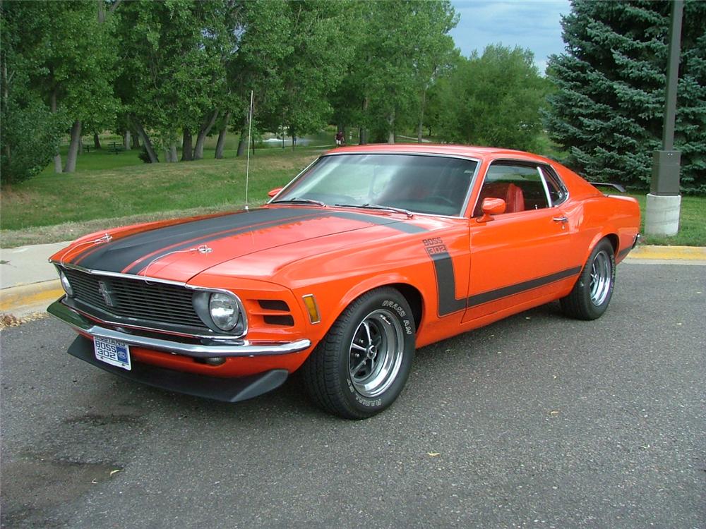 1970 FORD MUSTANG BOSS 302 FASTBACK