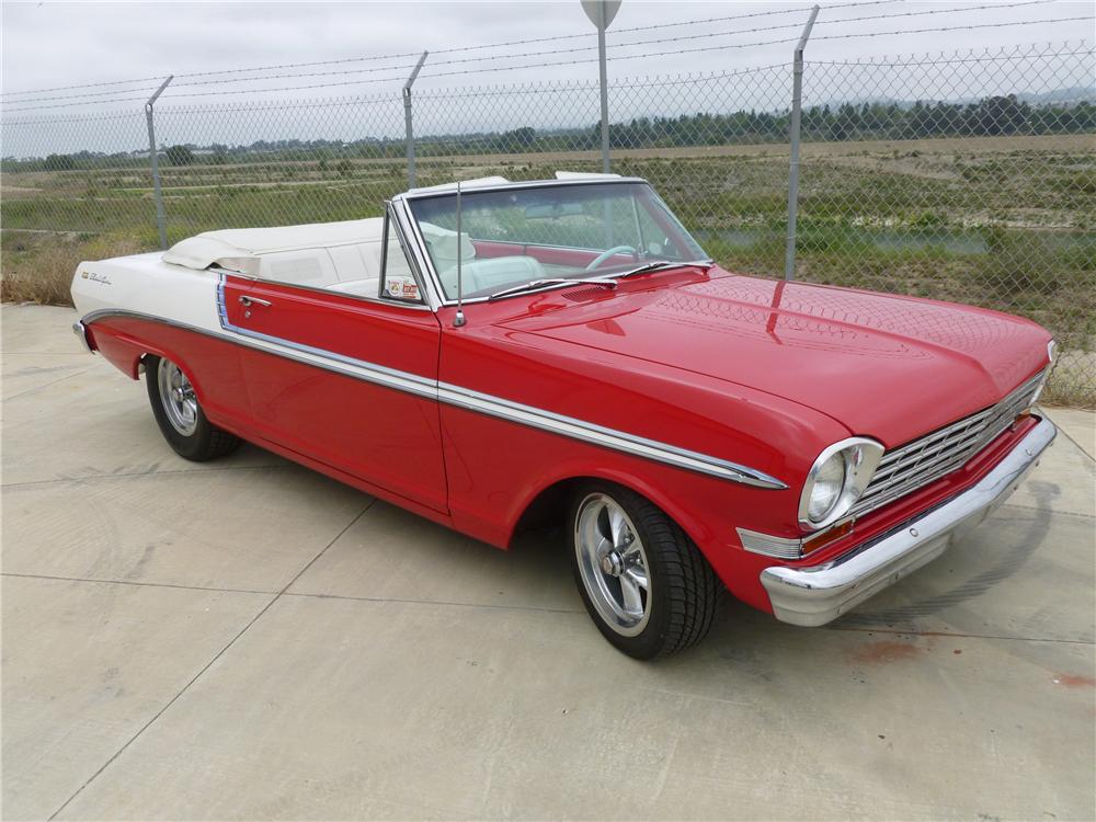 1963 CHEVROLET NOVA CUSTOM CONVERTIBLE