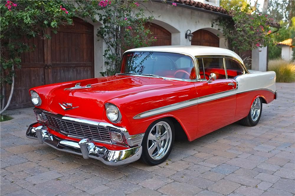 1956 CHEVROLET BEL AIR CUSTOM 2 DOOR HARDTOP