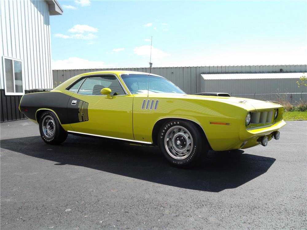 1971 PLYMOUTH CUDA 2 DOOR COUPE