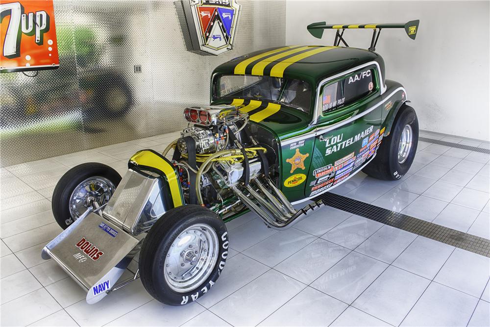1932 FORD 3 WINDOW CUSTOM COUPE