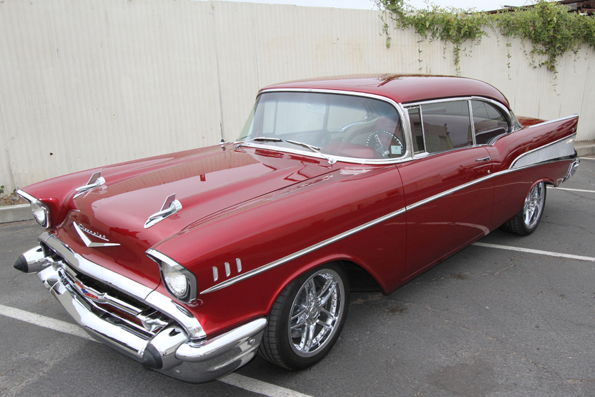 1957 CHEVROLET 210 CUSTOM 2 DOOR HARDTOP
