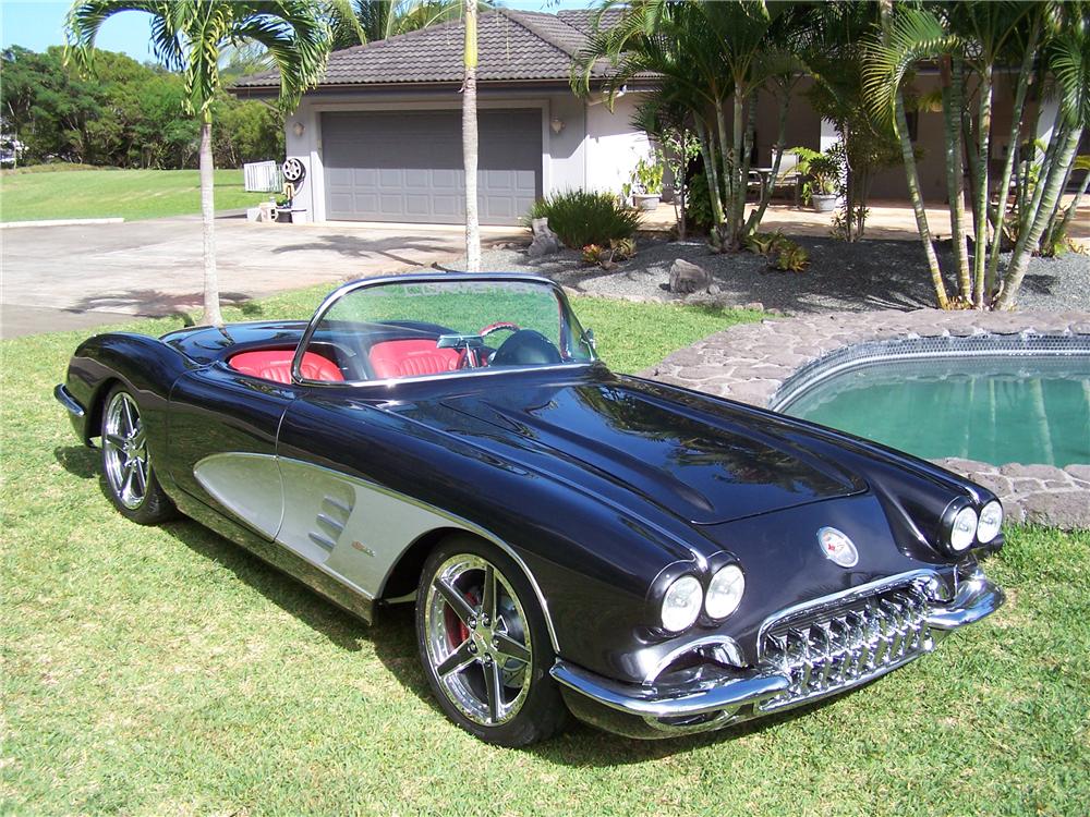 1958 CHEVROLET CORVETTE CUSTOM CONVERTIBLE