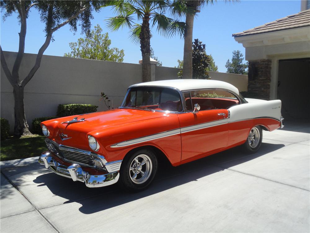 1956 CHEVROLET BEL AIR CUSTOM 2 DOOR HARDTOP