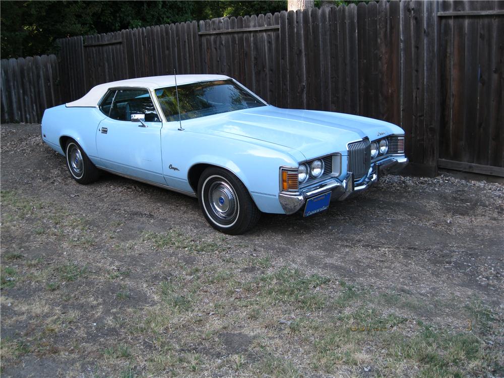 1972 MERCURY COUGAR 2 DOOR COUPE