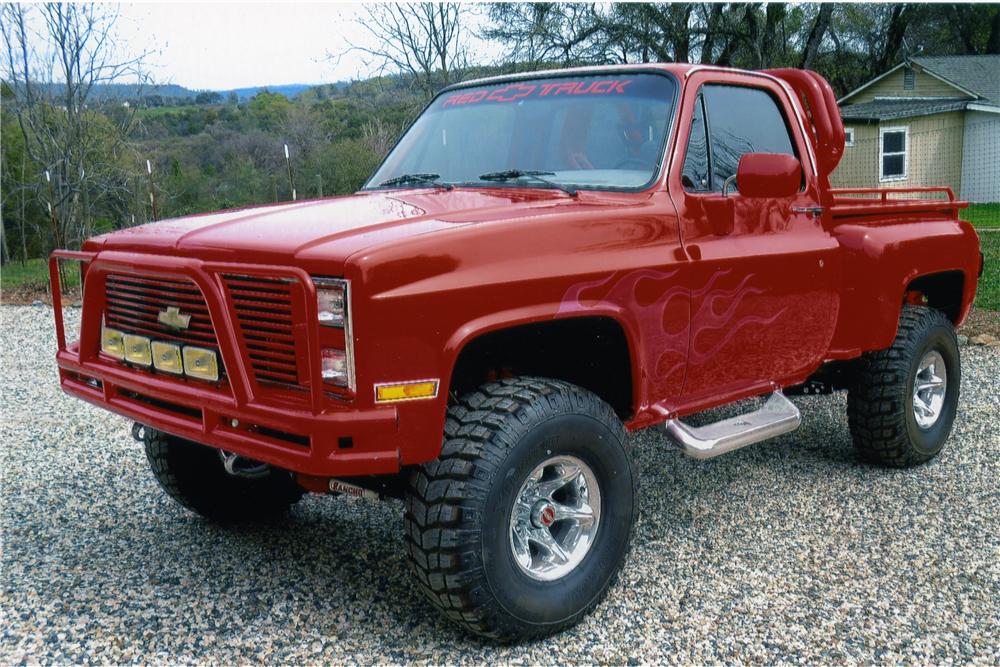 1981 CHEVROLET C-10 CUSTOM PICKUP