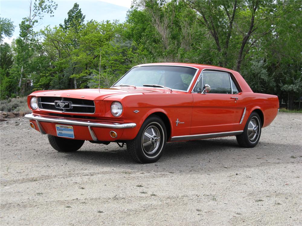 1965 FORD MUSTANG 2 DOOR COUPE