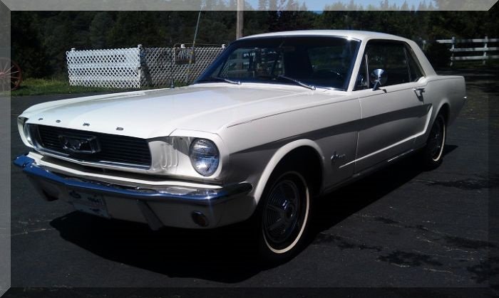 1966 FORD MUSTANG 2 DOOR COUPE