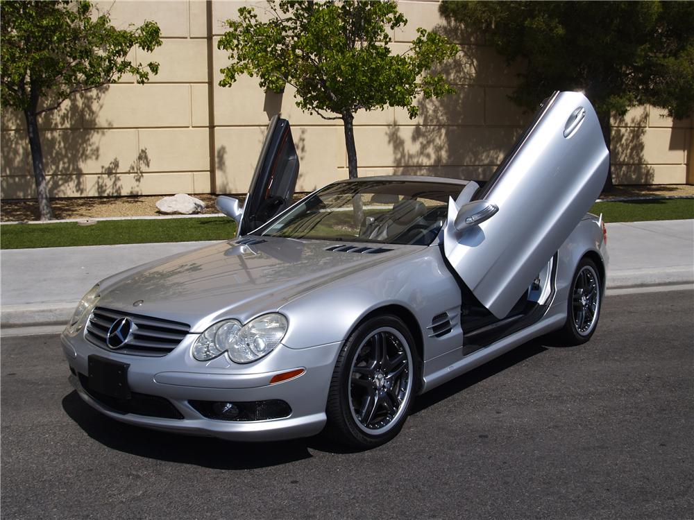 2005 MERCEDES-BENZ SL500 CONVERTIBLE