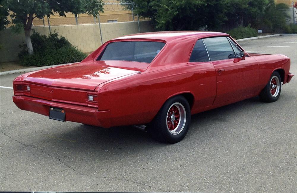 1966 CHEVROLET CHEVELLE CUSTOM 2 DOOR HARDTOP