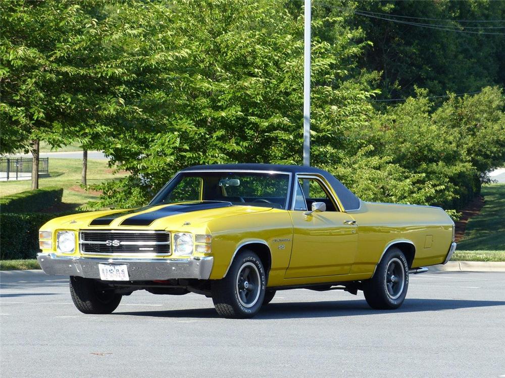 1971 CHEVROLET EL CAMINO SS PICKUP