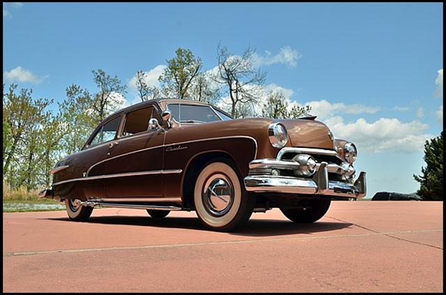 1951 FORD CRESTLINER 2 DOOR COUPE