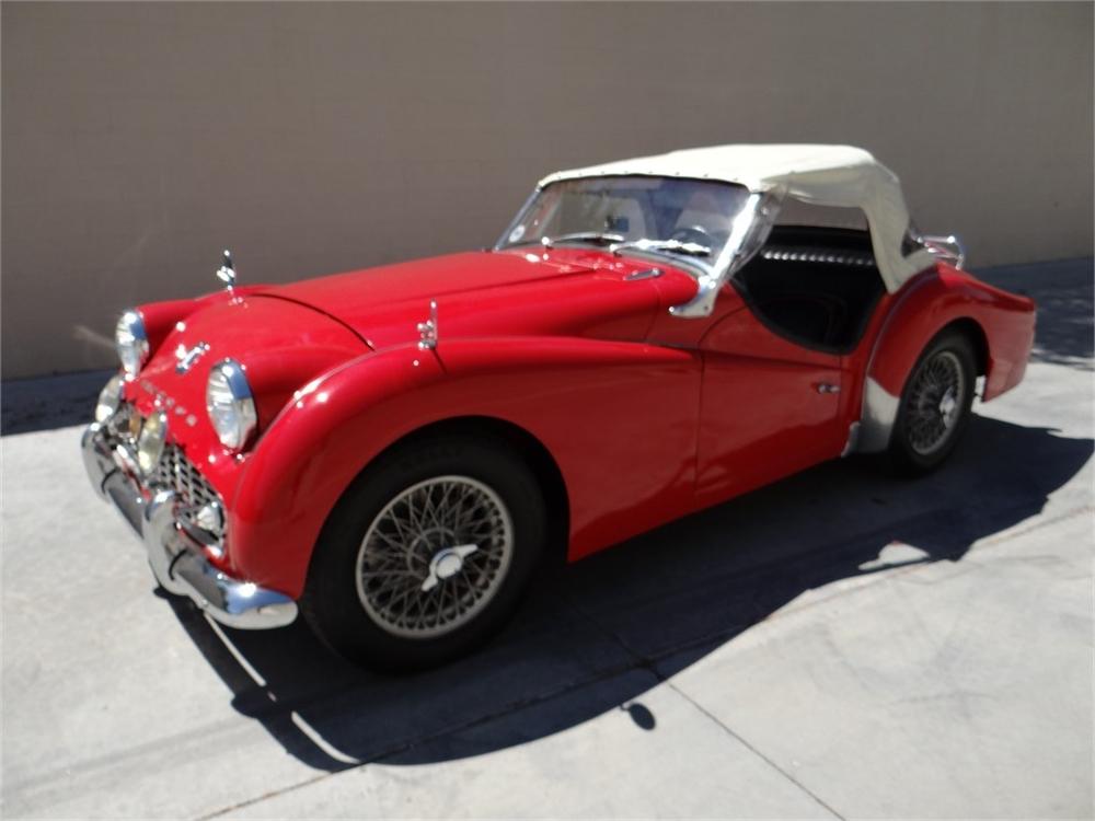 1960 TRIUMPH TR-3 CONVERTIBLE