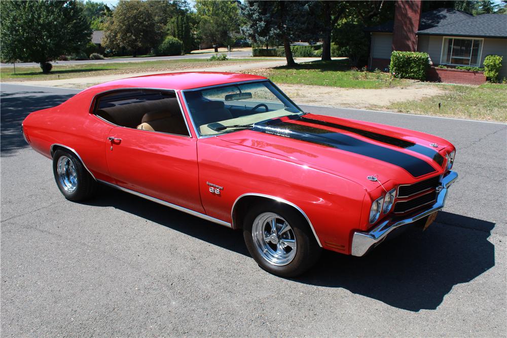 1970 CHEVROLET CHEVELLE MALIBU CUSTOM 2 DOOR COUPE