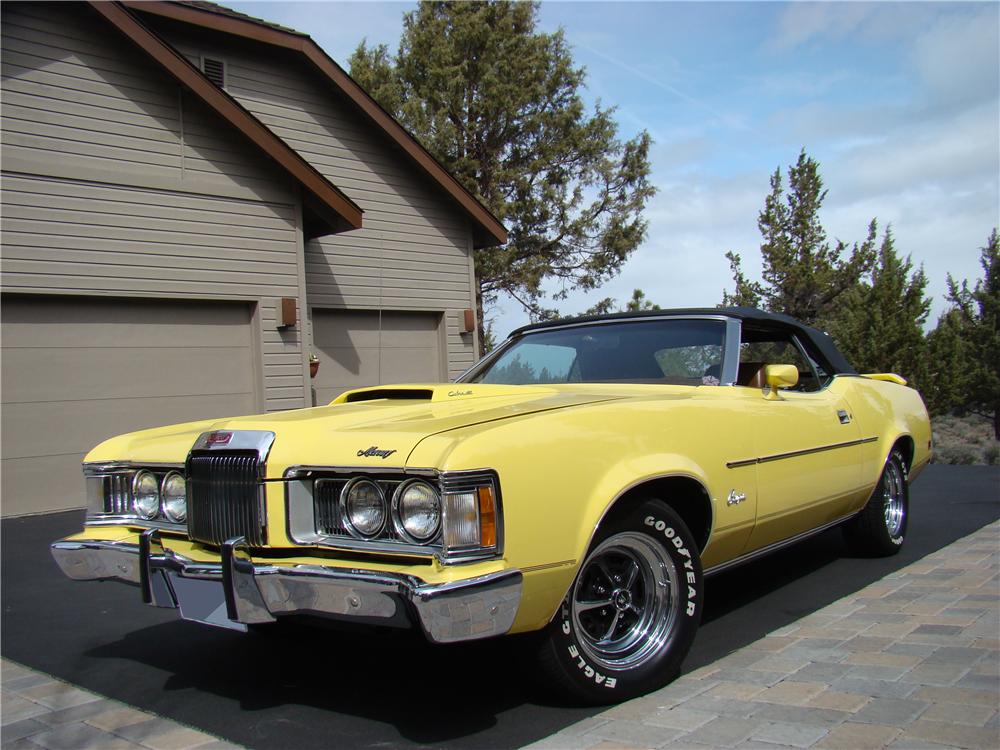 1973 MERCURY COUGAR XR7 CONVERTIBLE