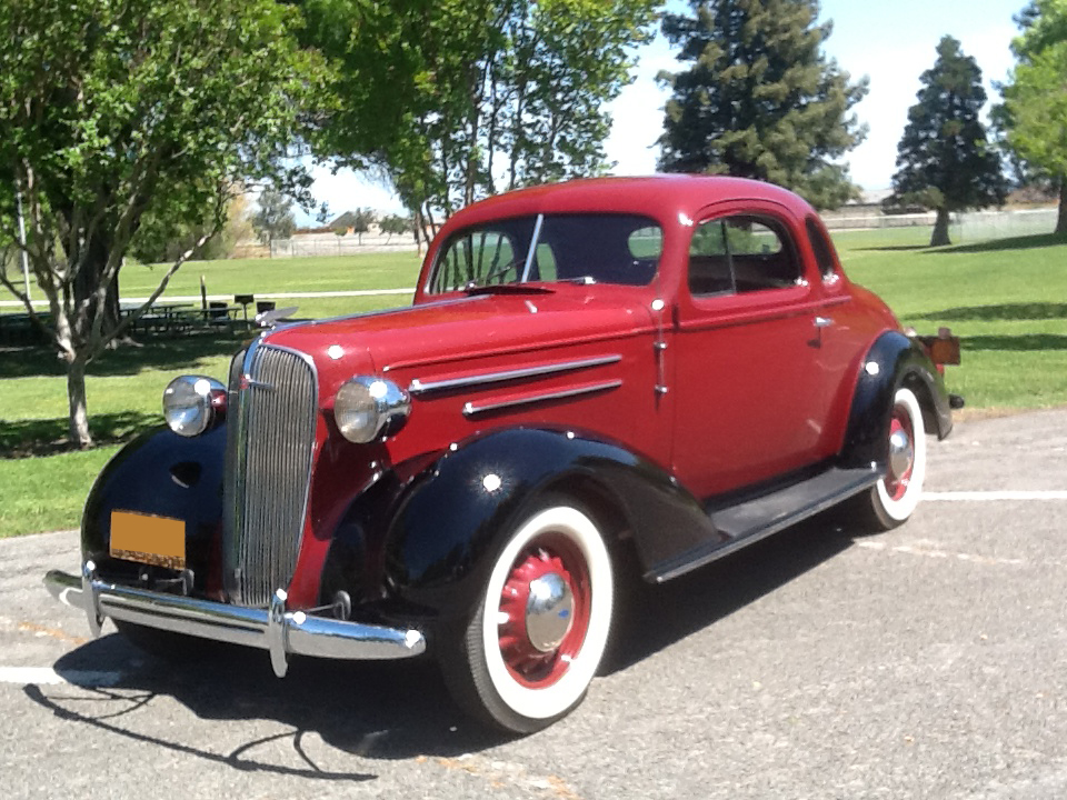 1936 CHEVROLET MASTER DELUXE 2 DOOR COUPE