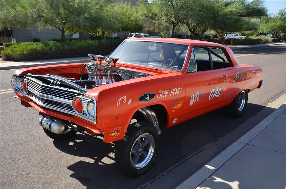 1965 CHEVROLET CHEVELLE MALIBU SS CUSTOM 2 DOOR COUPE