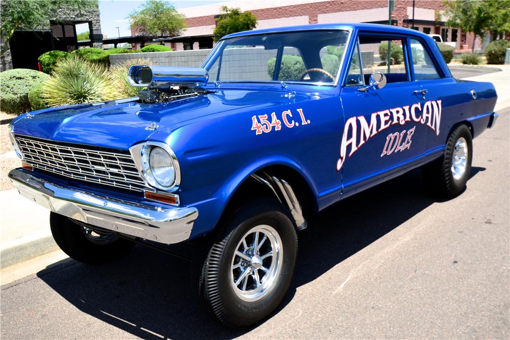 1964 CHEVROLET CHEVY II CUSTOM 2 DOOR SEDAN