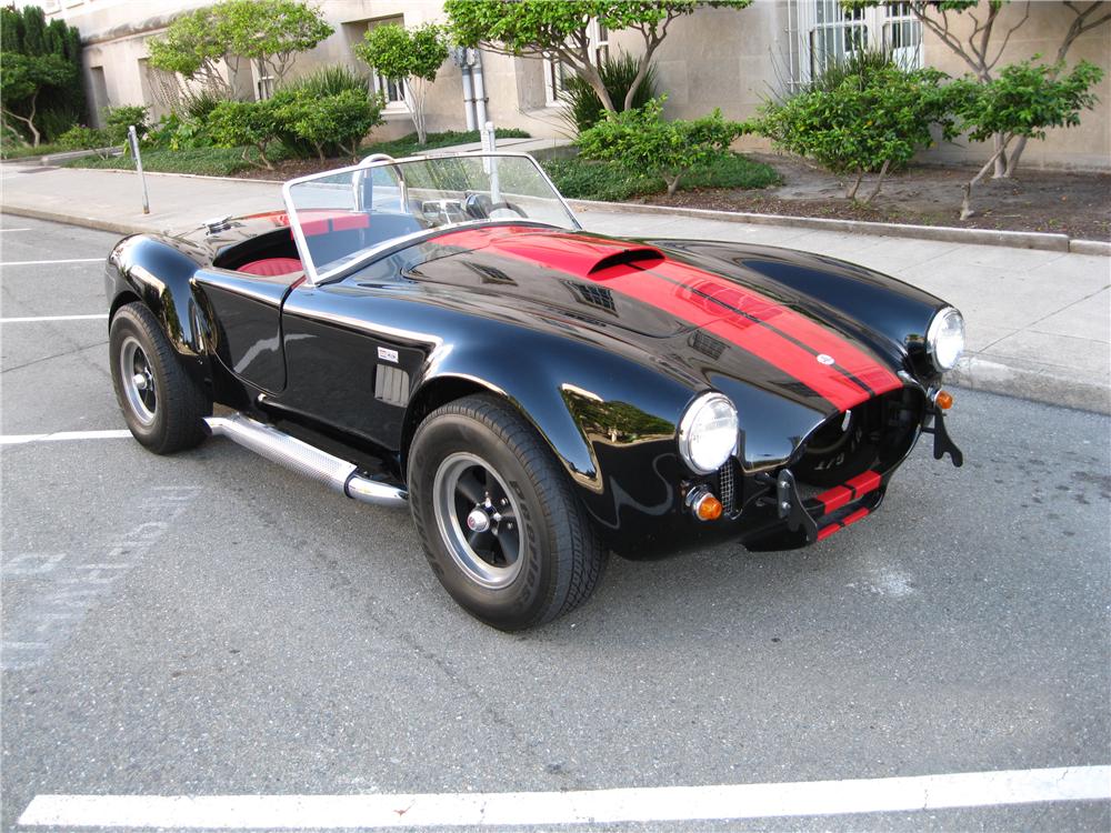 1966 SHELBY COBRA RE-CREATION ROADSTER