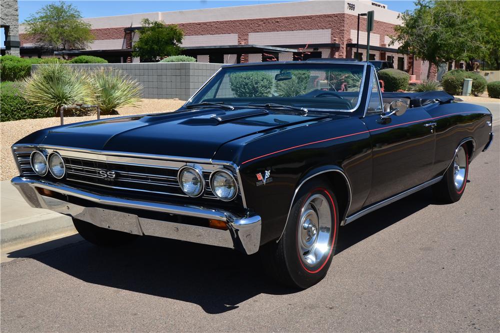 1967 CHEVROLET CHEVELLE MALIBU CUSTOM CONVERTIBLE