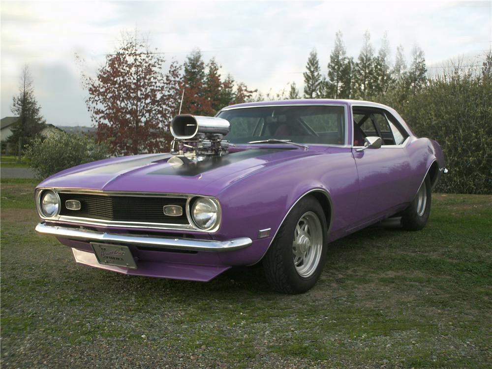 1968 CHEVROLET CAMARO CUSTOM 2 DOOR COUPE