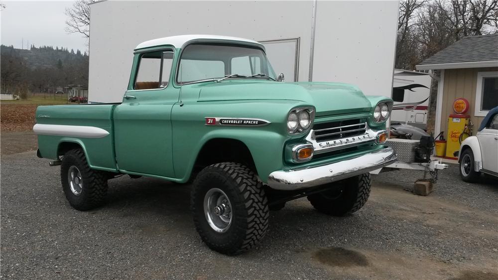 1958 CHEVROLET 3100 CUSTOM PICKUP