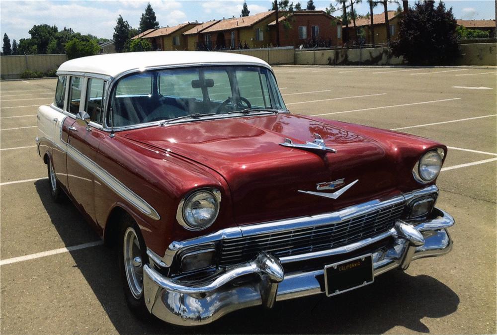 1956 CHEVROLET BEL AIR CUSTOM STATION WAGON