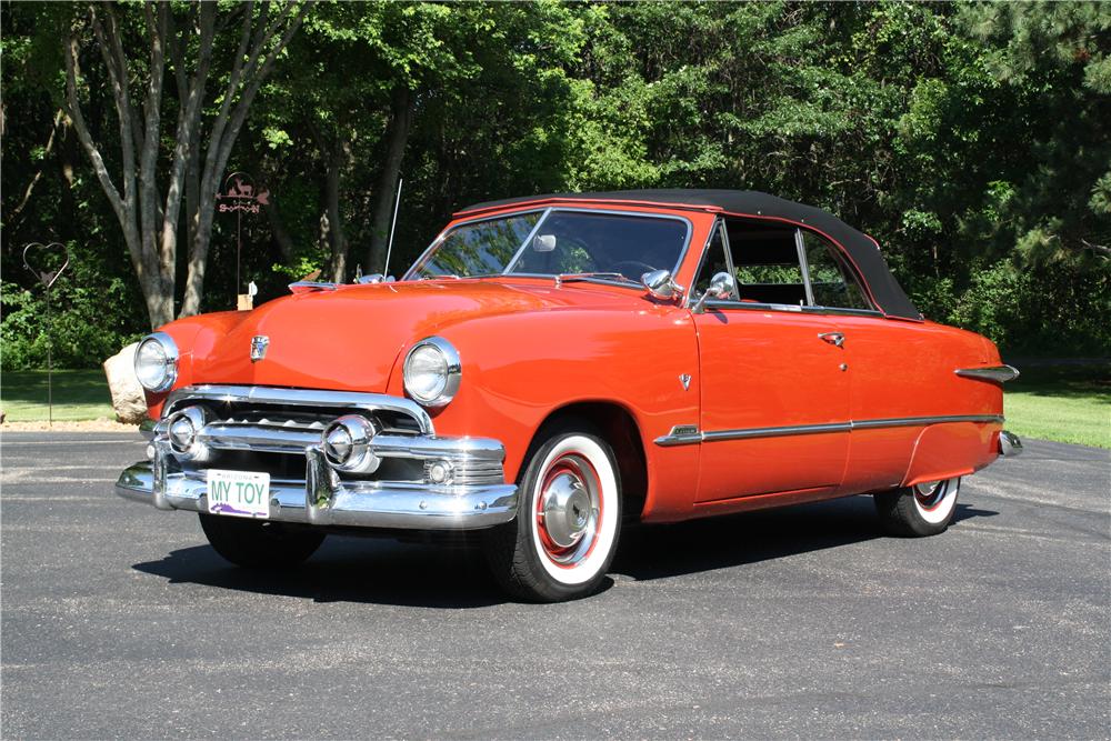 1951 FORD CUSTOM CONVERTIBLE