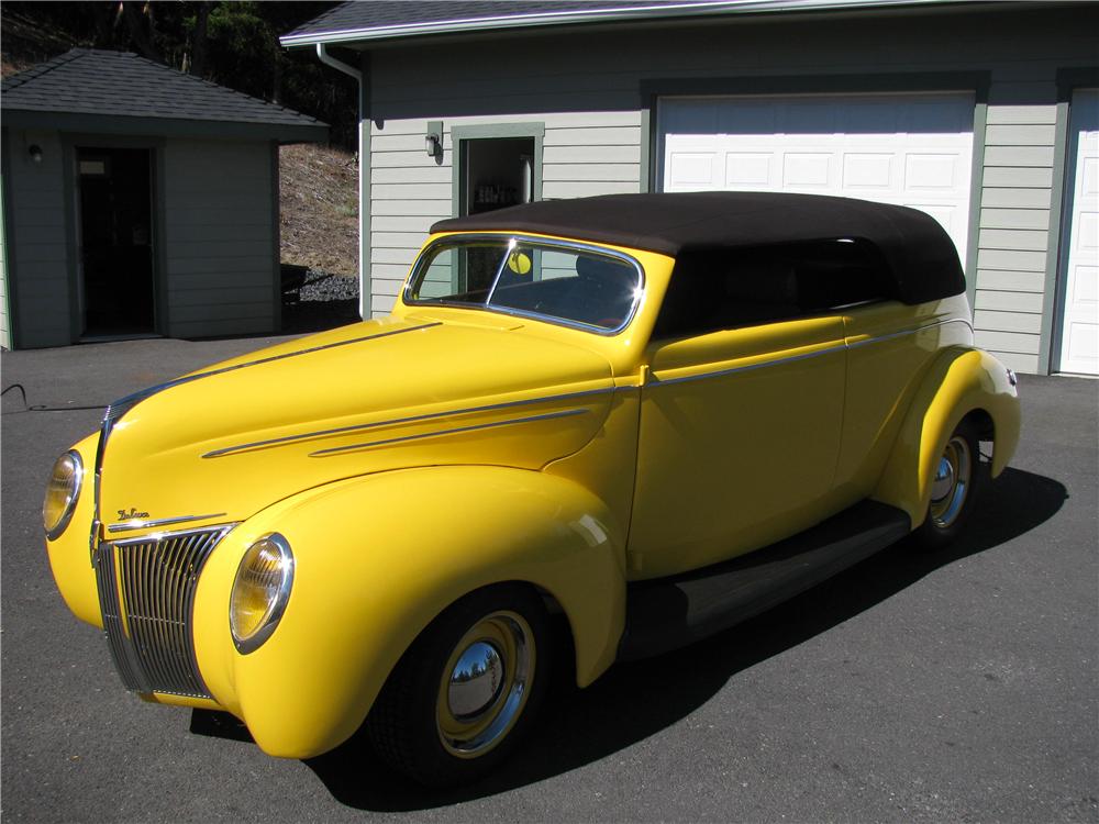 1939 FORD DELUXE CUSTOM ROADSTER