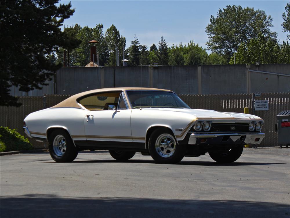 1968 CHEVROLET CHEVELLE CUSTOM 2 DOOR HARDTOP