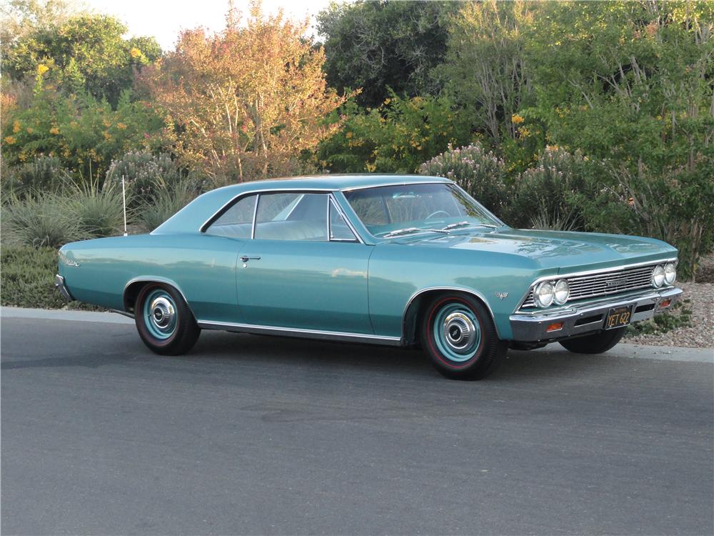 1966 CHEVROLET CHEVELLE MALIBU 2 DOOR HARDTOP