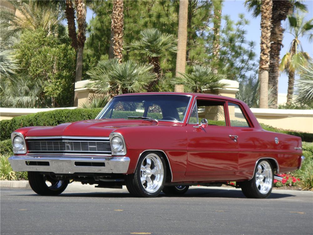 1966 CHEVROLET NOVA CUSTOM 2 DOOR HARDTOP