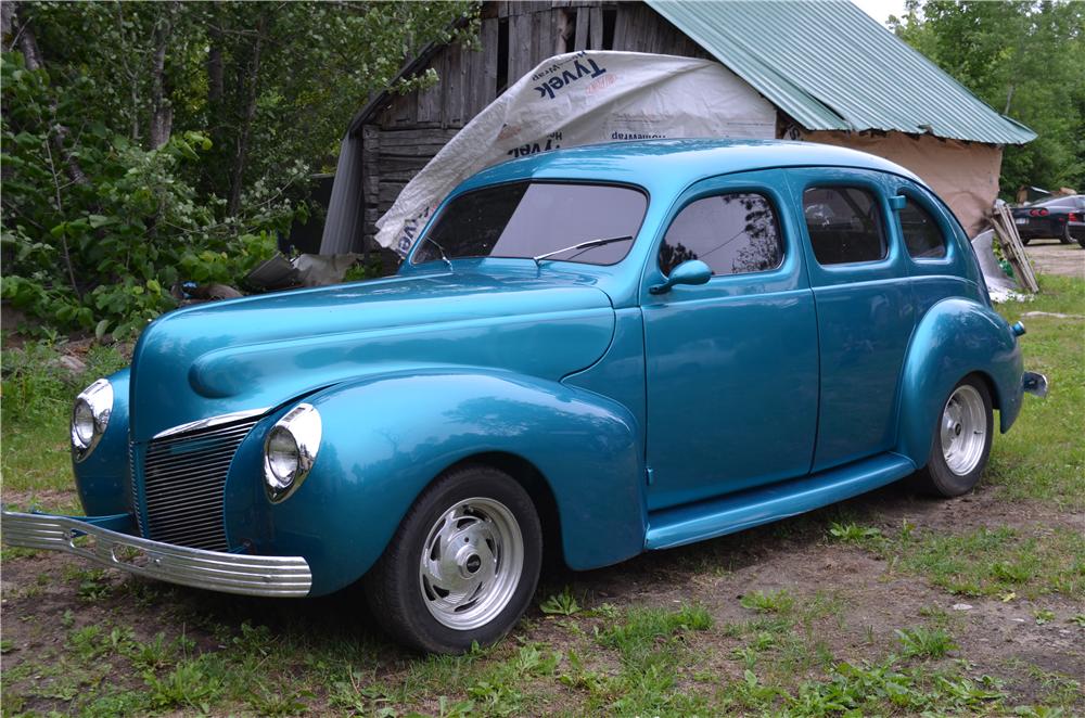 1940 MERCURY CUSTOM 4 DOOR SEDAN