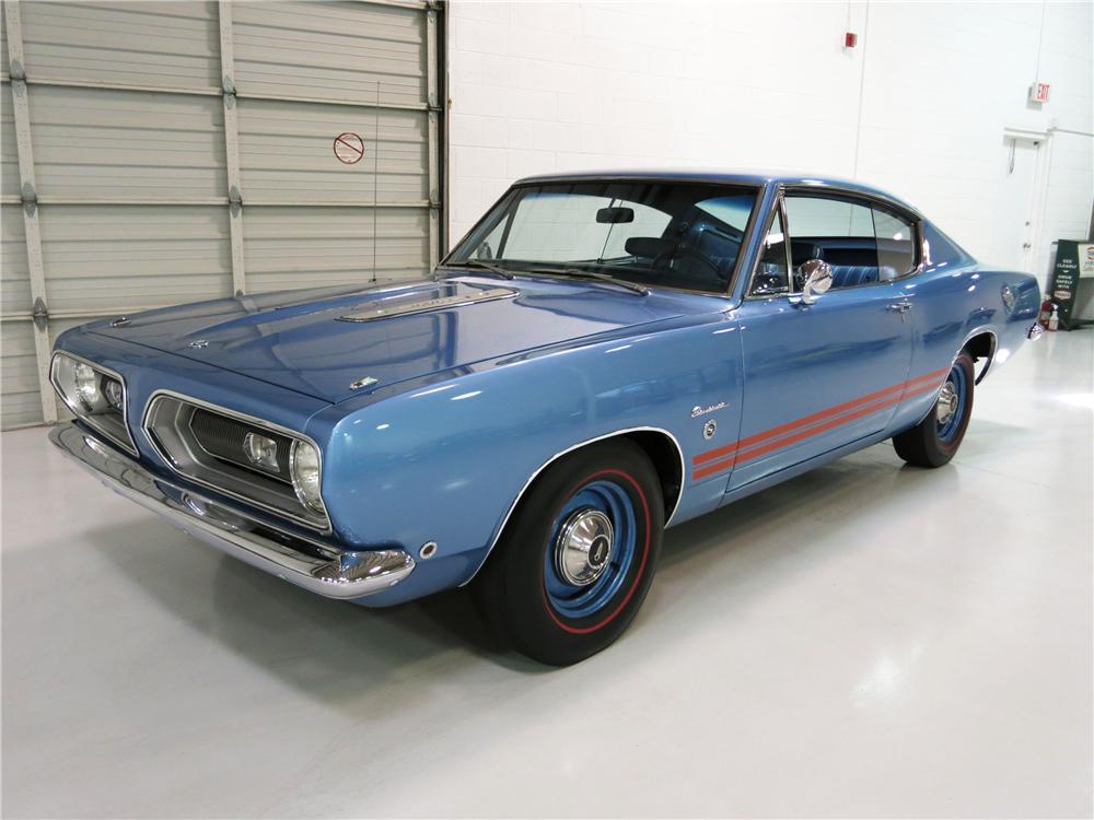 1968 PLYMOUTH BARRACUDA FORMULA S FASTBACK