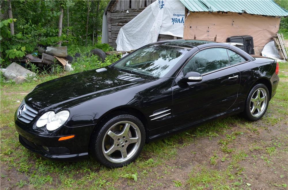 2003 MERCEDES-BENZ 500SL CONVERTIBLE