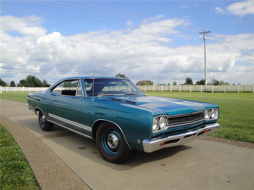 1968 PLYMOUTH GTX 2 DOOR HARDTOP