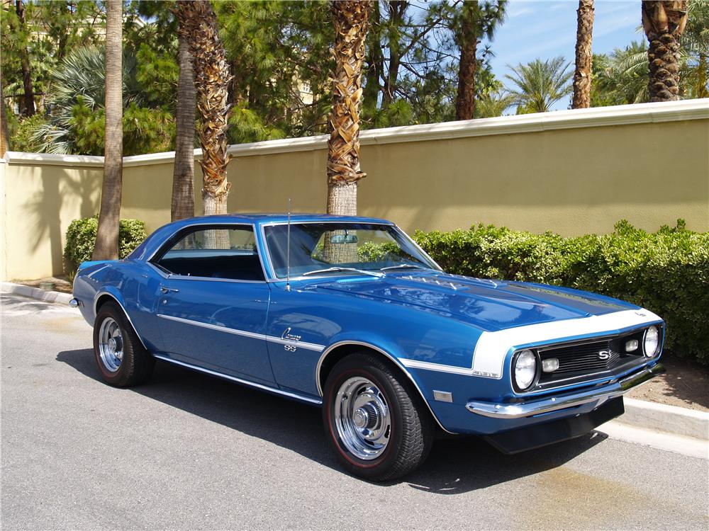 1968 CHEVROLET CAMARO SS 2 DOOR COUPE