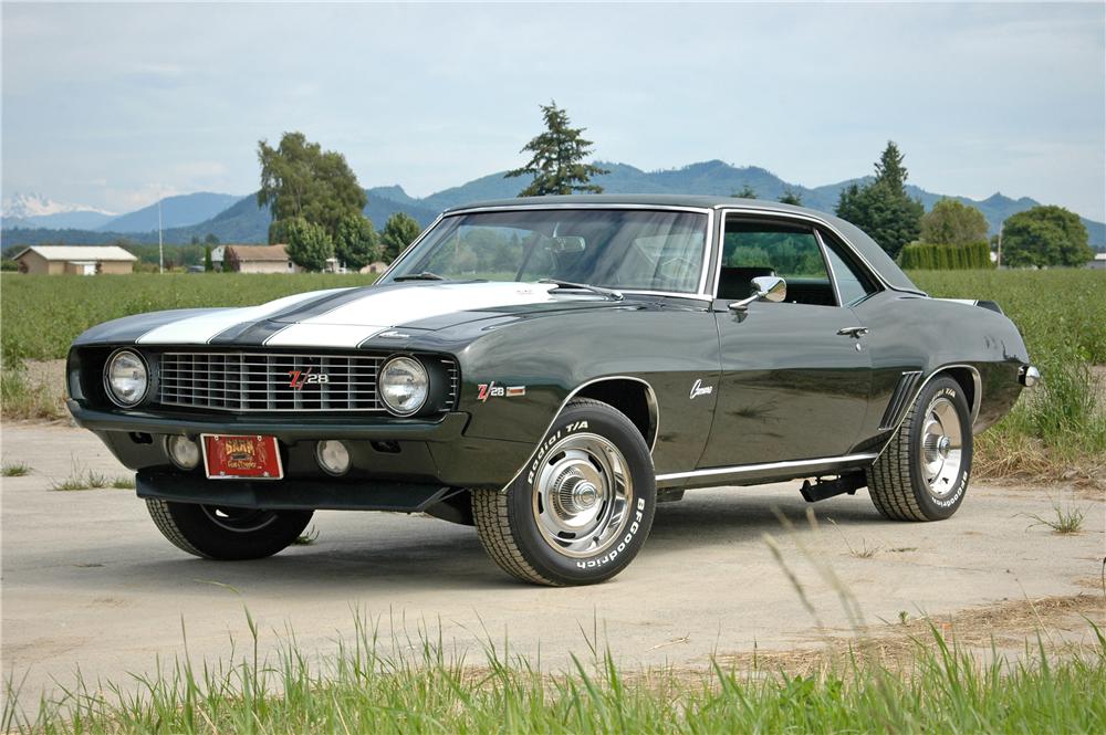 1969 CHEVROLET CAMARO Z/28 2 DOOR COUPE