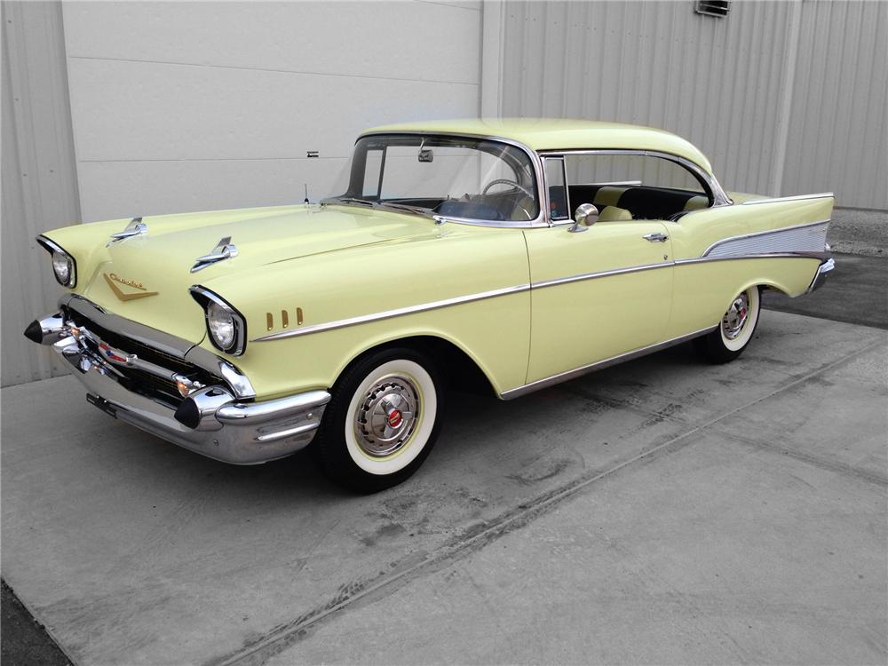 1957 CHEVROLET BEL AIR 2 DOOR HARDTOP