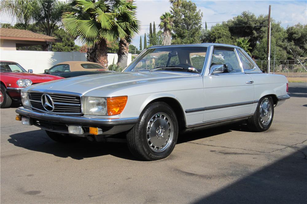 1979 MERCEDES-BENZ 350SL CONVERTIBLE