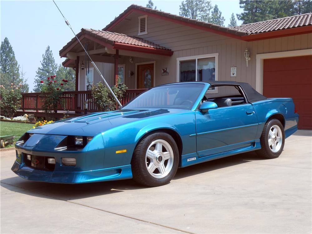 1992 CHEVROLET CAMARO Z/28 1LE CONVERTIBLE