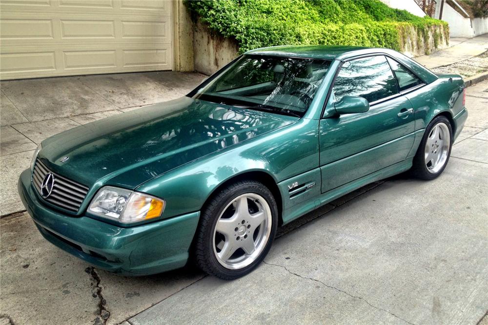 2000 MERCEDES-BENZ SL600 CONVERTIBLE