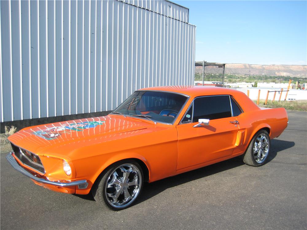 1968 FORD MUSTANG CUSTOM 2 DOOR COUPE