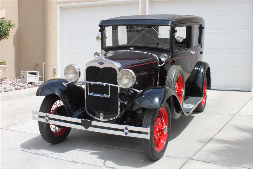 1930 FORD MODEL A 4 DOOR SEDAN