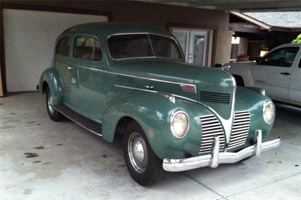 1939 DODGE DELUXE 2 DOOR FASTBACK SEDAN