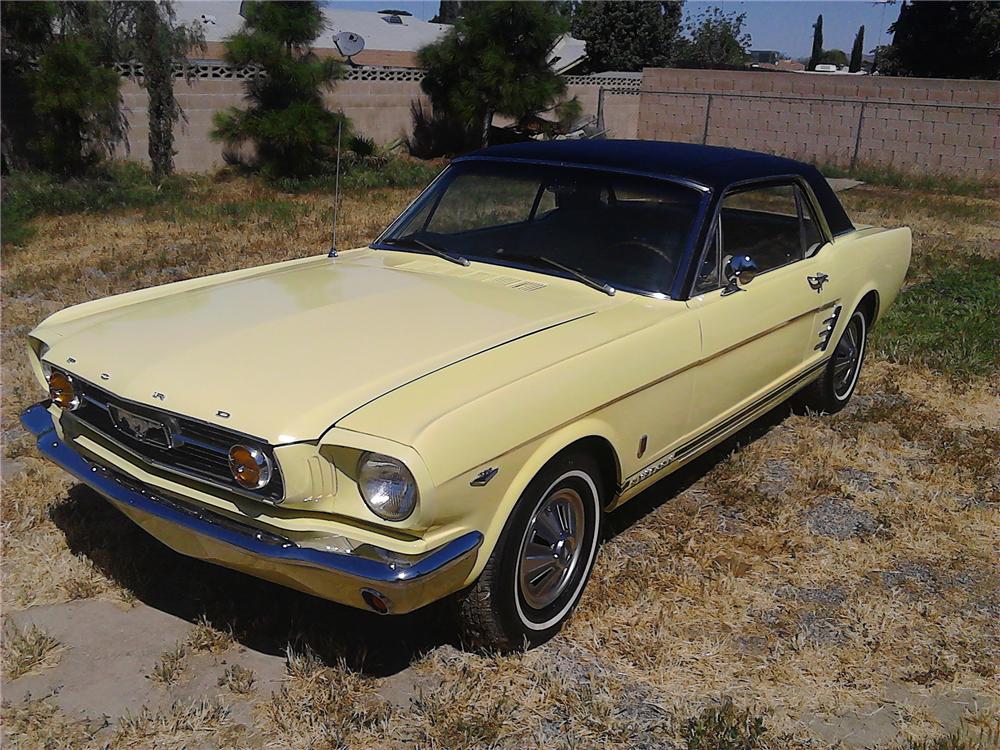 1966 FORD MUSTANG 2 DOOR HARDTOP